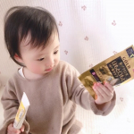 👼 #chii114beautytips﻿﻿﻿『あたちみたいにぷるぷるになれるわょ✨』byおもちちゃん﻿﻿とっても上手に紹介してくれました🤣💕﻿﻿かわいいbabyのパッケー…のInstagram画像
