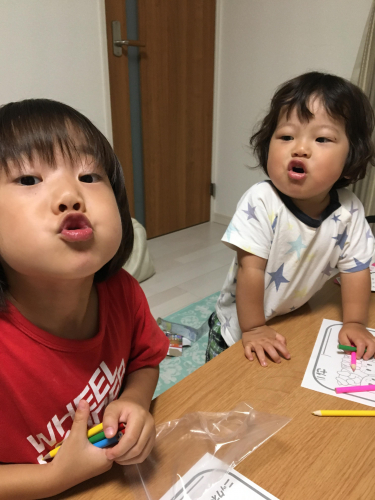 子供たち2人の画像（1枚目）