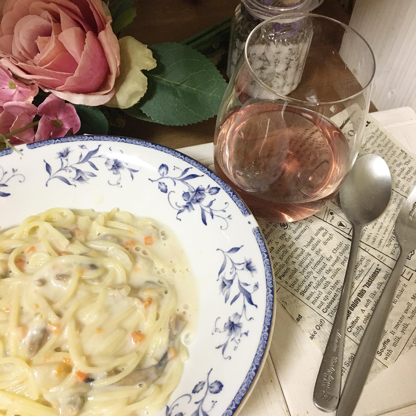 口コミ投稿：お昼ごはん🍴清水食品さんのレンジでおいしい！クラムチャウダーに牛乳を足してスープ…