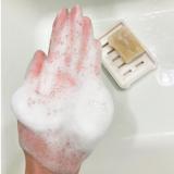 口コミ：手作り洗顔石鹸クイーンオブソープ 「ラベンダーハニー」を使ってみたの画像（1枚目）