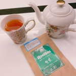 ﻿﻿生葉ルイボスティー🌱﻿ルイボスティーの中でも、オーガニック認証を﻿取得した最高級グレードの茶葉を100%使用﻿﻿このルイボスティーめちゃくちゃ美味しい🤤﻿﻿花粉症と…のInstagram画像