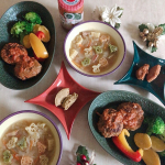 もう12月、クリスマス🎄がやってきますね。﻿﻿デラノンナ「トマトと3種のチーズのパスタソース」&ダラコスタ「クリスマスパスタ」をお試しさせていただきました♪﻿﻿チーズは🧀イタリア産の﻿…のInstagram画像