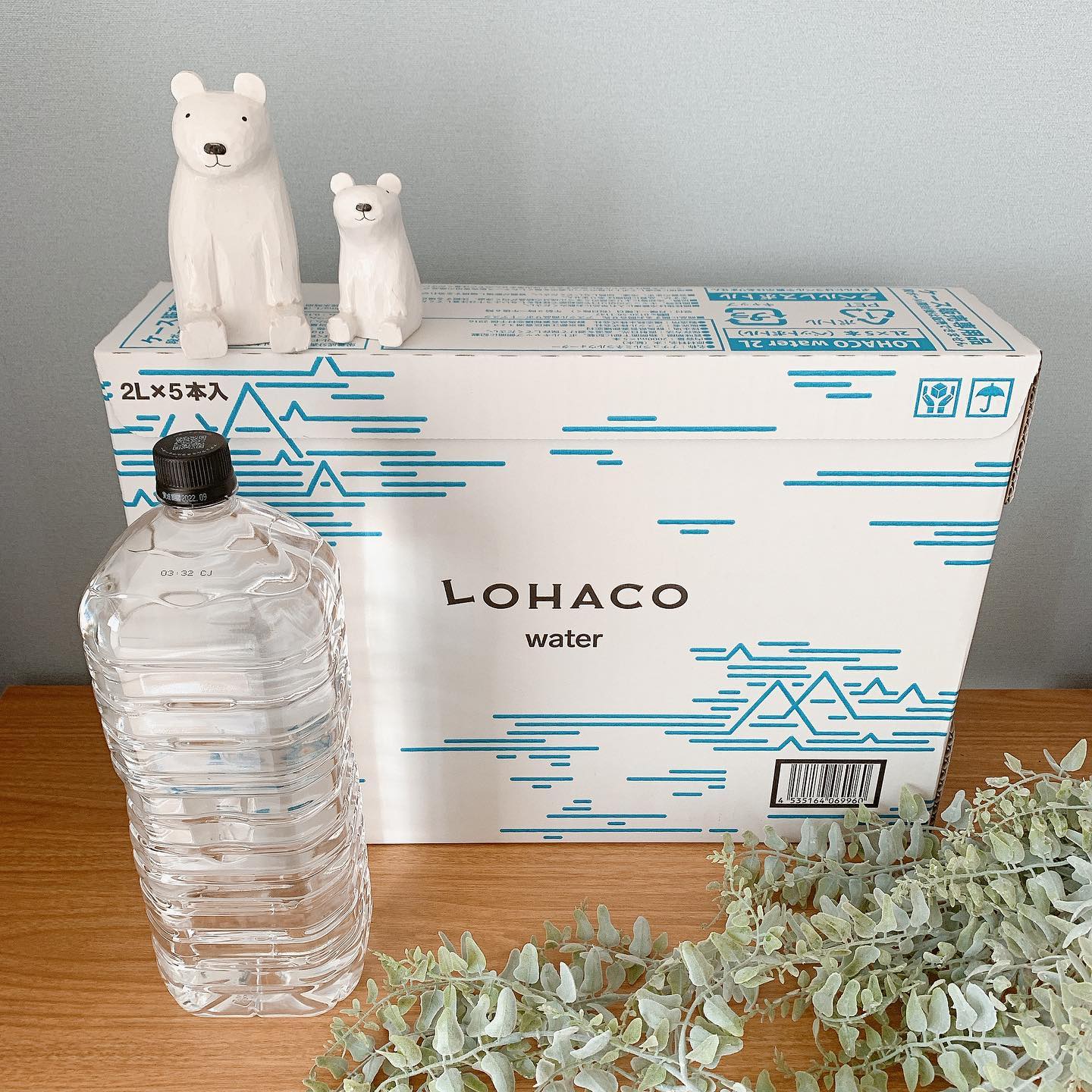 LOHACO限定】LOHACO Water 2L ラベルレス 1箱（5本入）のクチコミ（口コミ）商品レビュー | LOHACOファンサイト｜モニプラ  ファンブログ