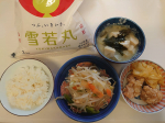 今日のお昼ごはんザ、残り物でも、お米(ご飯)が美味しいから幸せ💕最近初めて食べたお米の山形県産ブランド米「雪若丸」おいしぃです。新米最高ですね💕山形のお米「…のInstagram画像