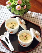 ...コストコでも人気の　　　　「ふわとろ茶碗蒸し」🌱卵を入れてレンジで簡単にできる茶碗蒸しの素フリーズドライなので常温で長期保存可能欲しい時にいつ…のInstagram画像