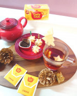 今日のブレイクタイムは三井農林株式会社さんの「日東紅茶 デイリークラブ」でアップルティー🍎☕..厳選された茶葉を原産国から直輸入、香り高いスリランカのハイグロウンとコクのあるインド…のInstagram画像