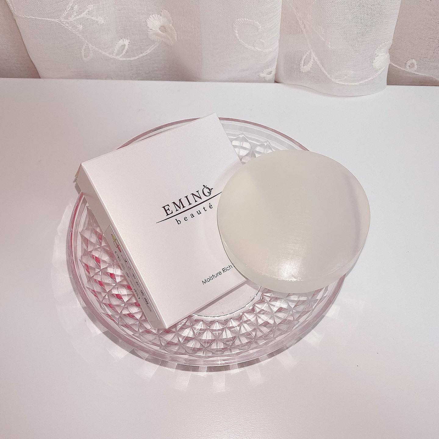 口コミ投稿：エミーノボーテ　モイスチャーリッチソープです🥰美容液仕立てで、うるおいを残しなが…
