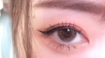 最近アイライン引かないメイクばっかりしてたんだけど、『ルミアグラス スキルレスライナー』を使って久しぶりにアイライン引いてみたよ！今回使ったパーフェクトブラックは発色がすごく良くて黒！って感じでし…のInstagram画像