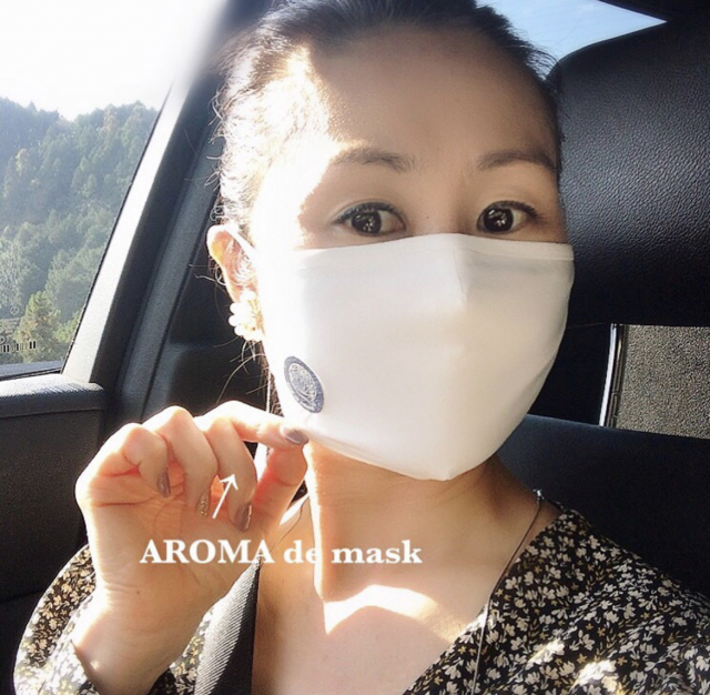 口コミ：こんなの初めて〜！マスクに貼る、いい香りのアロマシール「アロマdeマスク（アロマデマスク）」♡の画像（4枚目）