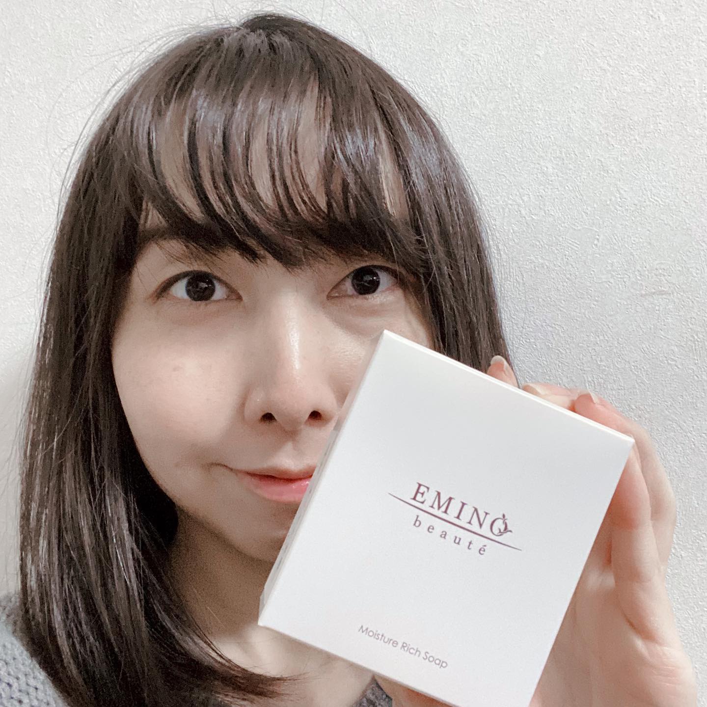 口コミ投稿：エミーノボーテ　モイスチャーリッチソープは、ホイップクリームのような滑らかな泡…