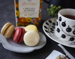 最近ずっとハマっている紅茶😍☕️チェルシーフラワーティーとマカロン。英国王室御用達のショップ「PARTRIDGES」のチェルシーフラワーティー🫖紅茶葉にマンゴーとアップルの香り、マ…のInstagram画像
