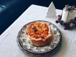 12月22日(火)今日焼いたキッシュ𓈒 𓂂𓏸毎年キッシュは作ってるけど今回はミートキッシュにしてみました⸝⋆⸝⋆じゃがいもときのこ、チーズがたっぷり入ってます♡クリスマス様に2台焼…のInstagram画像
