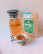 お茶飲み🍵姉さんのお気に入り♡生葉（ナマハ）ルイボスティーは、蒸気を使用する事で発酵を止める、日本の緑茶のような製法で作られた特別なルイボスティー✨ルイボスティーの中でも、オー…のInstagram画像
