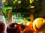 *黒糖抹茶青汁寒天ジュレ野菜と果物の植物発酵エキス入りカエルのケロちゃんでお馴染みの製薬会社興和さんの商品です。和漢素材のクマイザサを使用した青汁がベースクマイザサは実…のInstagram画像