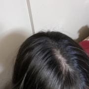「抜け毛」★新商品モニター★白髪・薄毛を隠せるヘアファンデーション使って画像投稿～の投稿画像