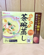 ふわとろ茶碗蒸し  フリーズドライ製法本品に卵を、いれて、レンジするだけで、茶碗蒸しができます！簡単で出汁がきいていて美味しい！6種類の具(ぎんなん、三つ葉、椎茸、ゆず…のInstagram画像