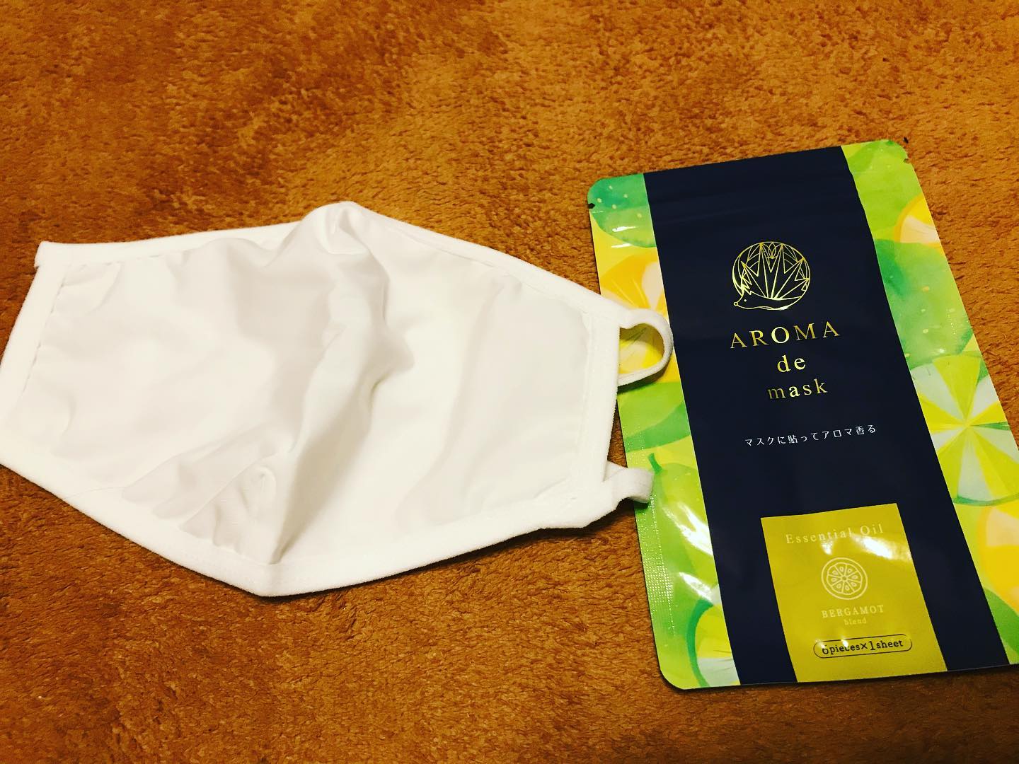 口コミ投稿：AROMA de maskを使っています💓ベルガモットをベースに9種類の精油を厳選した香り🥰レ…