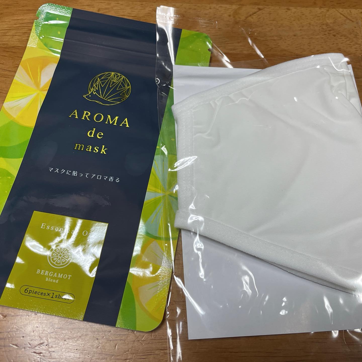 口コミ投稿：ウエルベストのアロマdeマスクをお試ししてみました。シールをつけるだけで、マスク…