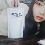 ﻿﻿❤︎ ブレスマイル ♡ マウスウォッシュ ❤︎﻿﻿﻿たった10秒！！﻿﻿﻿はじめ液体が茶色くてびっくり。﻿﻿﻿たった10秒←(２回目)﻿ぐちゅぐちゅ…のInstagram画像