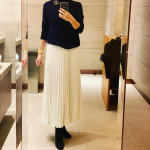 ＊＊＊＊＊＊＊＊＊＊＊＊＊＊ほぼ毎日ニットを着るので、胸元ふっくらで丸胸が作れて、ニットにレース等が響かないものが良くて、#トリンプ との共同企画の「花柄編レースふっくら丸胸つくるブラジャ…のInstagram画像