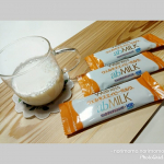 『Wellness abMILK(ウェルネスエィビーミルク)』ベビーの粉ミルクじゃないの、大人のためのミルクなの♪母牛の体で生まれたミルクグロブリンGやミルクのたんぱく質やカルシウム、…のInstagram画像