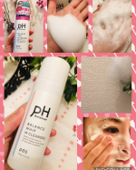 ピーエイチバランサー バランスホイップWクレンザーを使ってみました✨pdcの新商品です。弱酸性の泡クレンジングです。しかも炭酸の泡なんですよ。炭酸のメイク落としは初めて使いました！…のInstagram画像