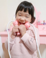 ❁❅かわいいくまさん縄跳び¥550❅袋もついてるしかわいいし安い♡ピンク大好きっ子な娘にもピッタリ♡♡❅ピンク好きすぎて最近はパー子さんみたいになってるよ。(笑)…のInstagram画像