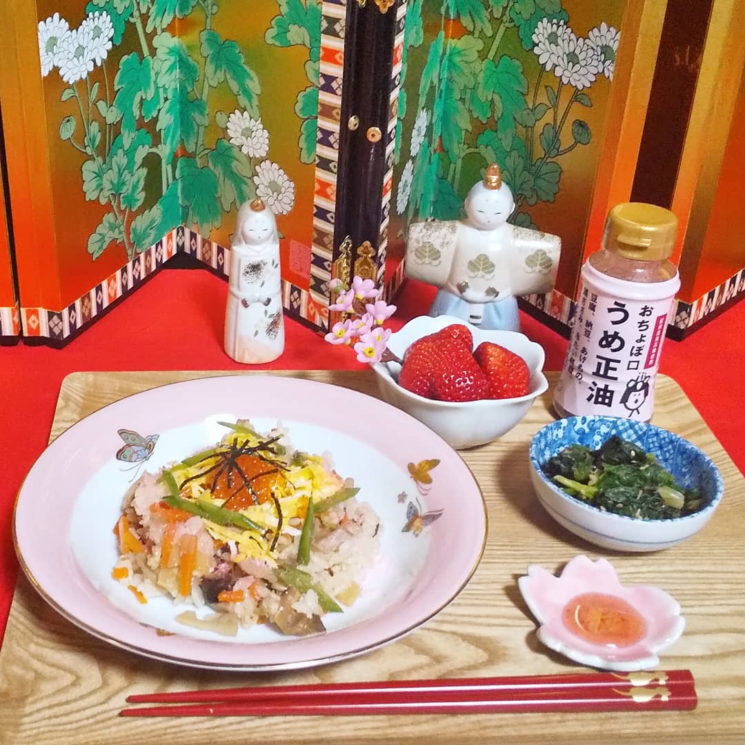口コミ投稿：正田醤油 様のmoniplaﾌﾞﾛｸﾞﾓﾆﾀｰ2回目の投稿ですひと味早い🎎ひな祭りほうれん草のおひ…
