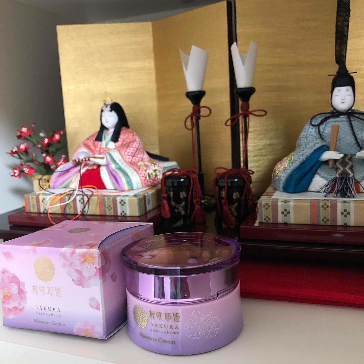 口コミ投稿：全てが可愛い♡﻿﻿ウェルベスト化粧品様の「桜咲耶姫　モイスチャークリーム」💕﻿﻿香り…