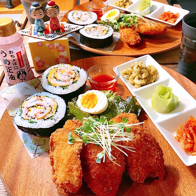 口コミ投稿：今日のおうちごはん🍚🥢明日は  #ひな祭り 🎎ですね🍡🌸と、言っても我が家は通常モードで…