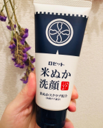 ロゼット化粧品の江戸コスメ、米ぬか洗顔を使ってみました。イメージキャラクターのおこめちゃんのイラストがはんなりしていて「和」の感じが素敵。江戸時代に米ぬかが洗顔として普及したと言われているそう…のInstagram画像