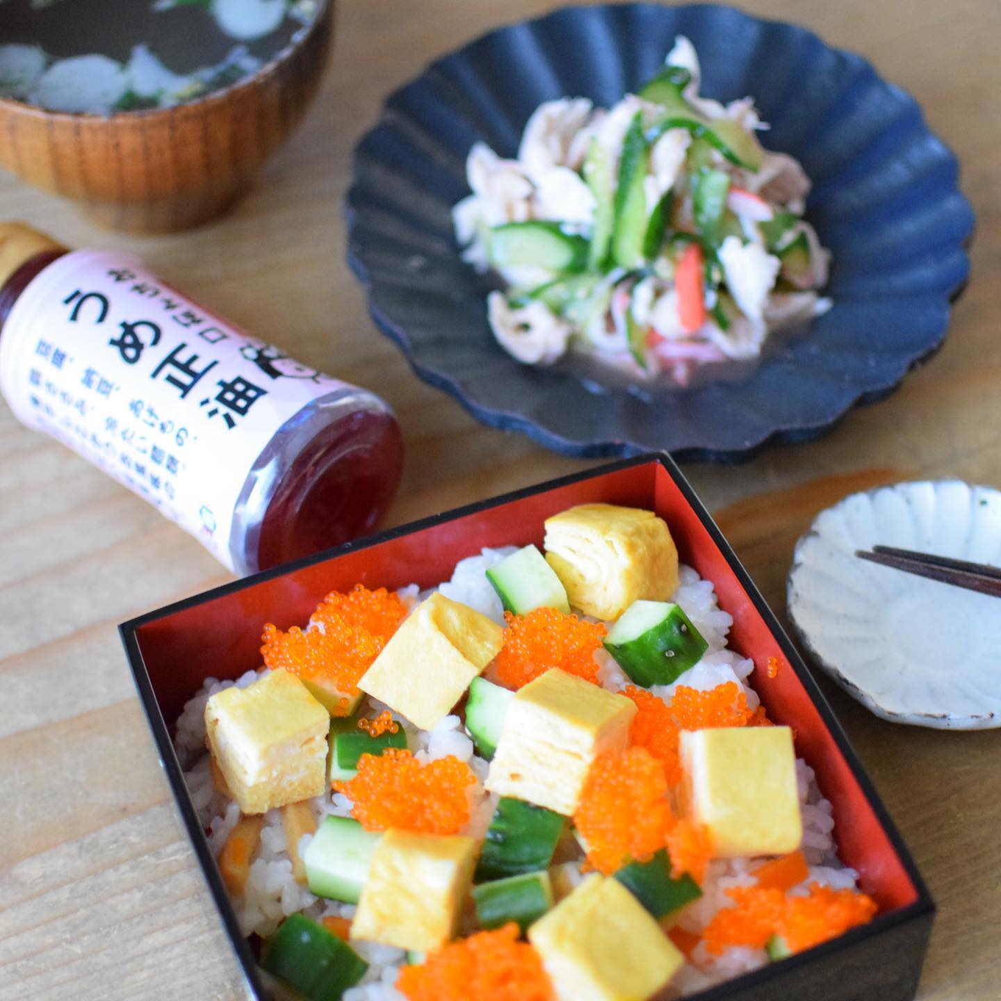 口コミ投稿：ひな祭りということで簡易的なちらし寿司を🎎出来上がってみて大雑把すぎるちらし寿司…