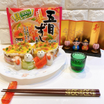 🎎雛まつり🎎ちらし寿司作ってみました✨﻿﻿﻿今日、３月３日は雛まつり💖﻿﻿﻿今回は簡単に混ぜるだけの﻿デーブルランドさんの﻿五目ずしの素✨を使って﻿作ってみました。…のInstagram画像