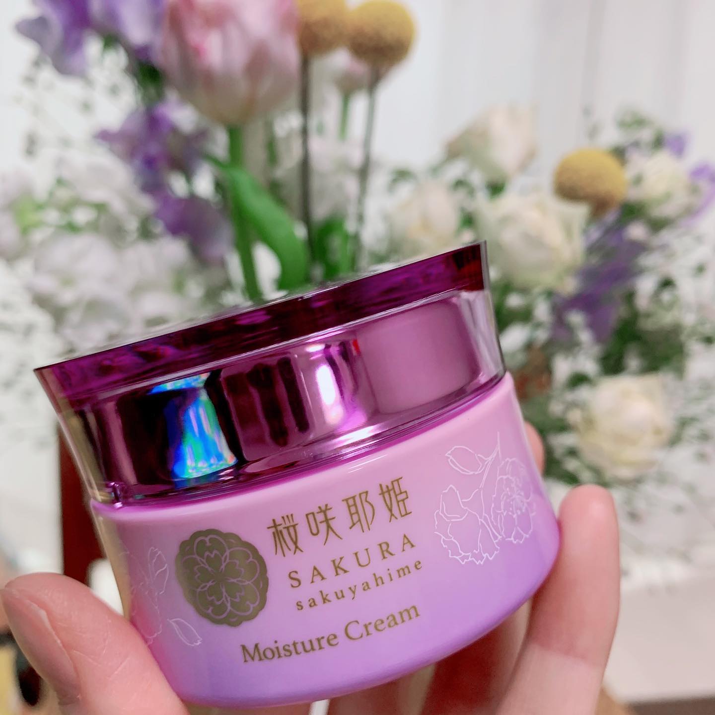 口コミ投稿：桜咲耶姫モイスチャークリームアロマの専門家が開発しただけあって、本当に良い香り…