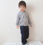 ⠀u0040nissen_kids_official samaのロゴプリントジップパーカーを着用させていただきました♡ロゴプリントがとても可愛い😍カラーは5色サイス…のInstagram画像