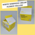 WHITE WHIPPING CREAM　 #LEMON YELLOWG9ウユクリーム（牛乳クリーム）から数量限定で「レモンイエロー」カラーが登場したんだって！G9ウユクリームを今回初めて知っ…のInstagram画像
