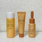 サンスターの化粧品「エクイタンス 活力美肌体験3点セットをお試しさせて頂きました♡ 世界初、新美容成分「モイスチャーリンク」を全3品に配合。 肌が自ら潤う力をサポートし、内側から湧き出るような潤い…のInstagram画像