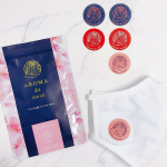 𓍯⁡アロマdeマスク 🌸⁡コロナの新しい生活スタイルの中で、マスクの着用が当たり前になった今だからこそ、この製品が作られました💓⁡こちらは、桜の香りで、とっても華やかな香りで癒されま…のInstagram画像