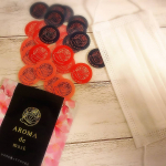 【アロマdeマスク】(アロマデマスク)🌸桜ブレンドの香り●30枚入り／税込2,200円★全6種類：ローズマリー、ペパーミント、コーヒー、ティートリー、ベルガモット、桜の香りウェルベスト…のInstagram画像