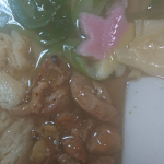 キンレイさんの京風だしのおうどん🍜🥢※鶏肉を焼いてトッピングしました🐓🍗美味しく頂きました...🙇#キンレイ #キンレイのある食卓 #京都のおだし #京風うどん #京風だしのおうどん …のInstagram画像
