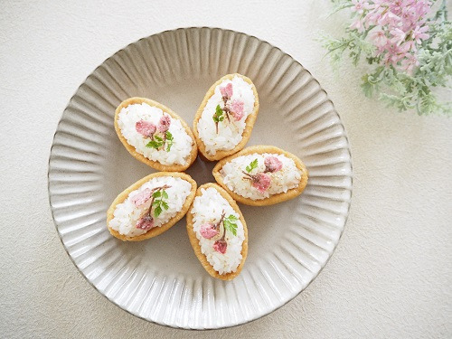 口コミ：♪お花見におすすめ！桜のいなり寿司の画像（4枚目）