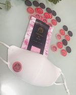 .@aroma_de_mask 「アロマdeマスク 桜ブレンド」お試しさせて頂きました☺️🌸1袋に【5シート】シール30枚入り✨まだまだ毎日欠かせないマスク。生活の一部にな…のInstagram画像