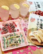 *。株式会社合食様より @goshoku.co.jp ・ドライソーセージ・チーズサンドが、それぞれ３袋づつ到着❣️飲んべえにはうれしすぎるおつまみ😍レモンサワーと共に乾杯っっ🍋…のInstagram画像