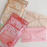 ﻿﻿SPUN MASK（スパンマスク）﻿﻿スパンレース不織布カラーマスク﻿﻿﻿お試しさせていただきました🤍﻿﻿﻿﻿スパンレース製法という接着剤を使わず﻿…のInstagram画像