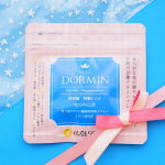 ドルミン DORMINを試してみました🌼睡眠サポートサプリメント🌙10種の天然素材を絶妙の配合でブレンド。クセにならない、実感力のための天然成分🌿クワンソウ（忘れ草）、パッションフラワ…のInstagram画像