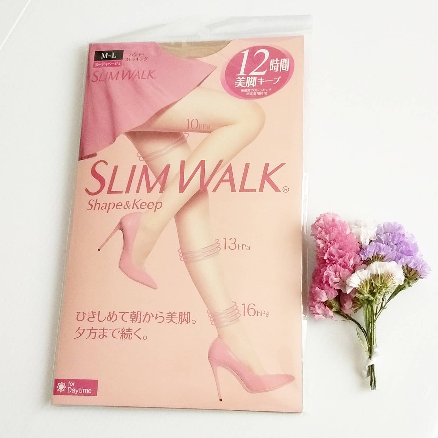 口コミ投稿：スリムウォーク　シェイプ＆キープストッキング🌺﻿﻿﻿美しくひきしめて、朝の美脚を夕…