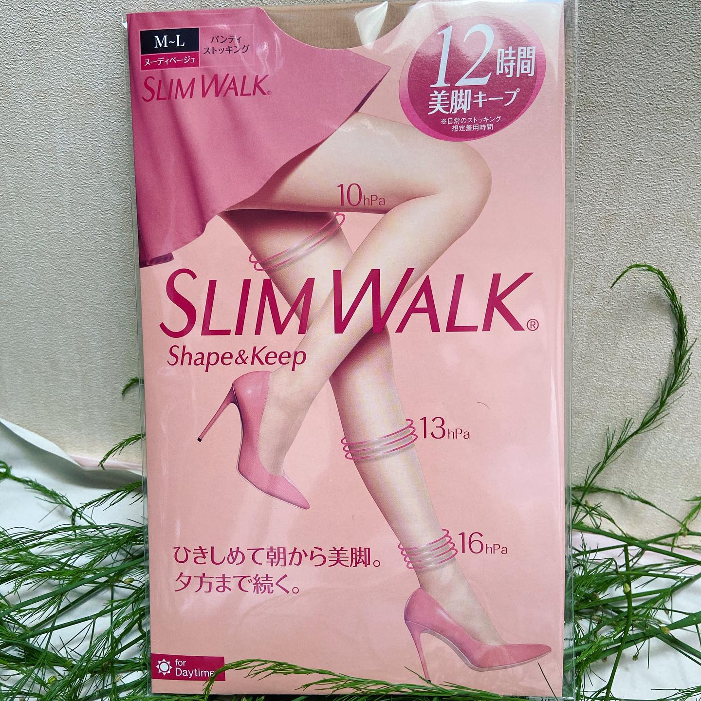 口コミ投稿：スリムウォーク　シェイプ＆キープストッキング履いた瞬間から足がスッキリ。引き締…
