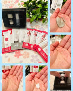 セルベスト化粧品さんの２４時間ラメラ体験セットを使ってみました。透明のジェル状クレンジングのラメラクレンジング、グレーのピュアクレイ洗顔＆パック、使う前に作って冷蔵庫で保管するラメラエッセ…のInstagram画像