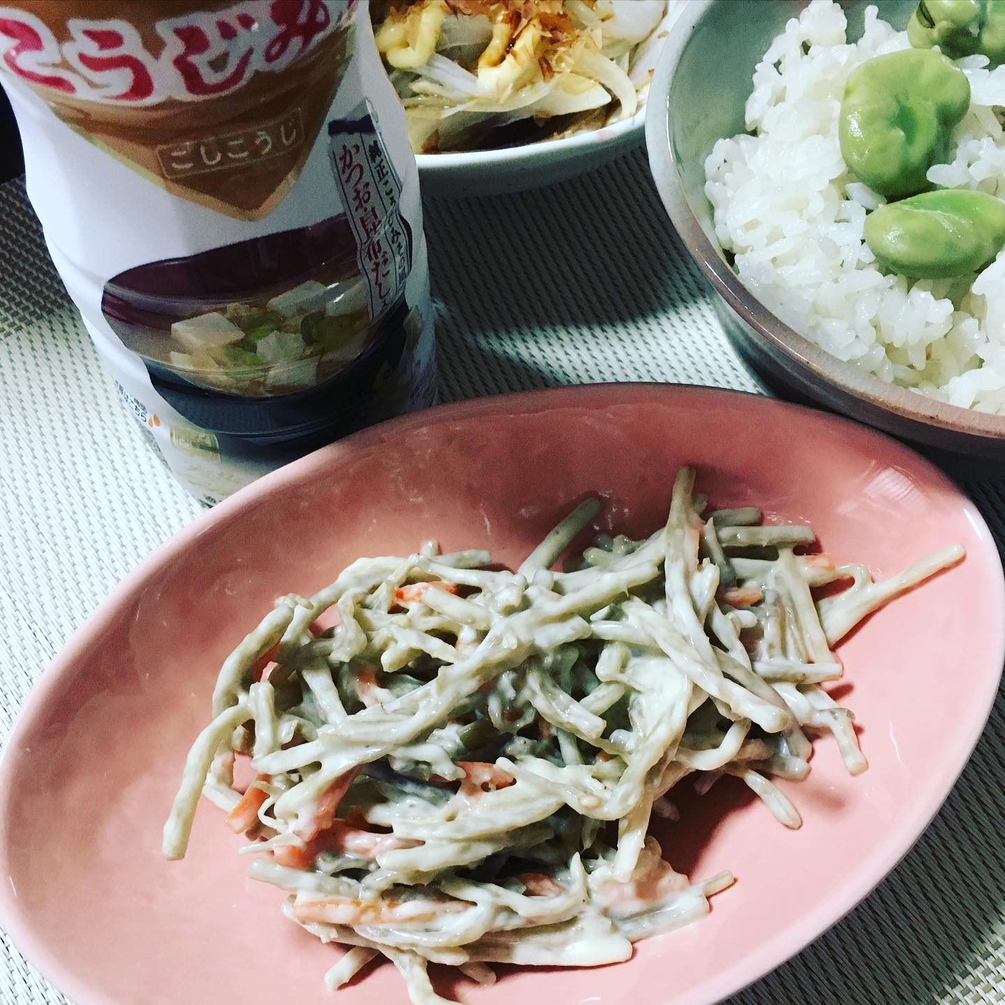 口コミ投稿：マルサン鮮度のこうじみそ❤️だし入りの液状味噌です。開封後90日間、常温で鮮度を保…