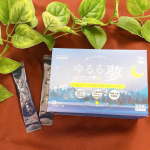 「ゆるる夢」4月1日に発売したばかりのサプリメント❣️1箱 1包1.5ｇ28包入り¥3,600(税別)睡眠の時間を最高にしてくれるパウダー状のサプリメントになります…のInstagram画像